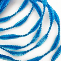 Petite 2-1/2" Bump Chenille for Beards and Arms in Turquoise Blue ~ 1 yd. (15 bumps)
